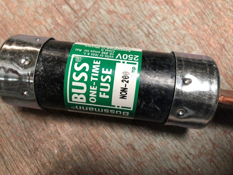 BUSSMANN FUSES NON-200 250V K5 One-Time 200 Amp Low-Voltage Cartridge Fuse - Image 5